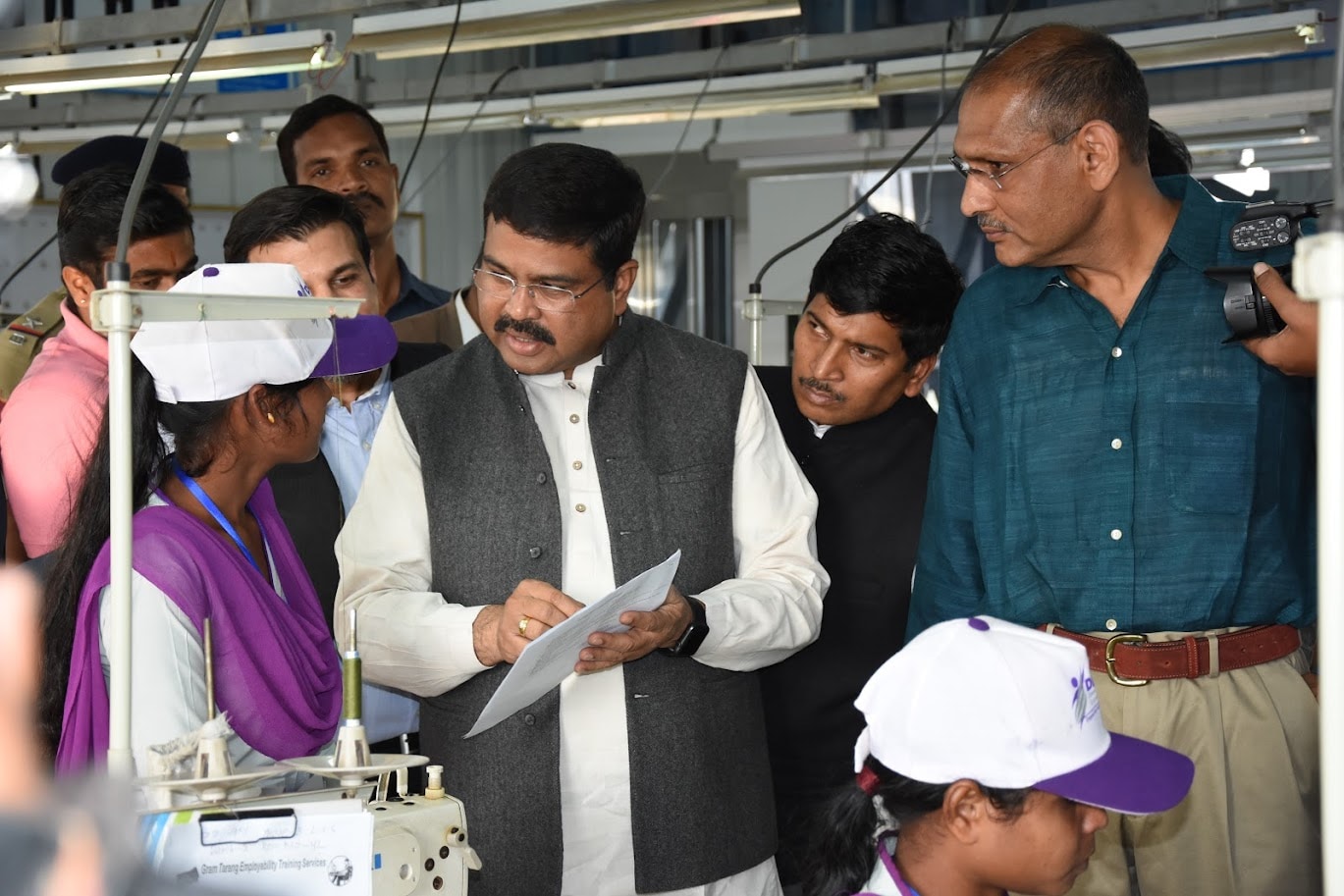 Vocational training in progress